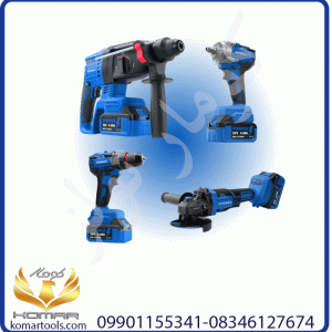 کیت شارژی براشلس 4 عددی ویوارکس مدل VR2404-BCK