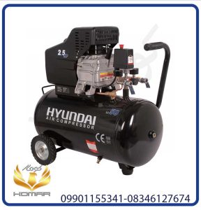 کمپرسور هوا هیوندای مدل AC5025 ظرفیت ۵۰ لیتر