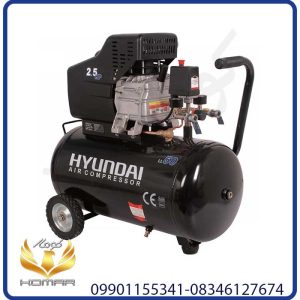 کمپرسور هوا هیوندای مدل AC5025 ظرفیت ۵۰ لیتر